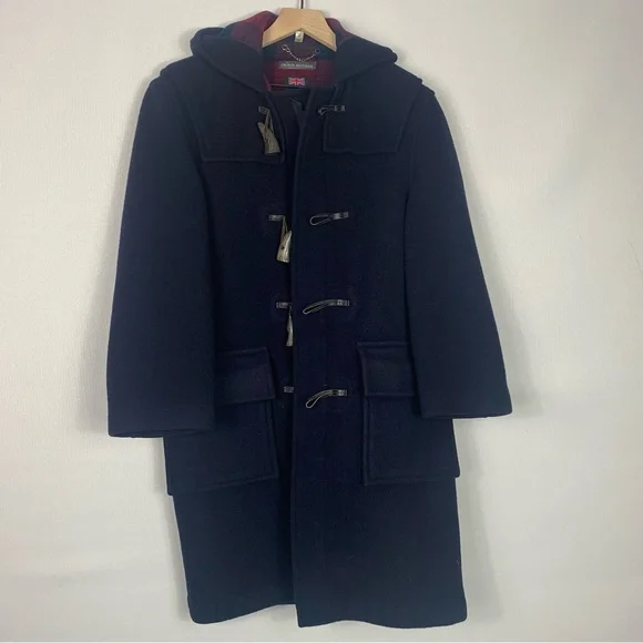 Vintage Brooks Brothers Men's Big Tall Classic Wool Duffle Coat